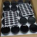 4 oz Glass Jars With LidsBlack,Small Clear Canning Jars For Caviar,Herb,Jelly,Jams,Mini Wide Mouth Mason Jars Spice Jars For Kitchen Storage Preserving Food And Party Favors 40 Pack