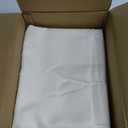 Fitable 3 Pack Rectangle Tablecloths: Stain Resistant Wrinkle Free Fabric Table Clothes, Washable Reusable Polyester Table Covers for Wedding Party Birthday Banquet Reception (Ivory, 60x102 Inch)