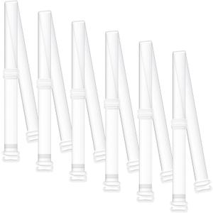 Clear Bra Straps, Invisible Non-Slip Adjustable Bra Straps for Strapless Bra, Ballet Dance (3-pairs 10mm Width Clear Bra Straps)