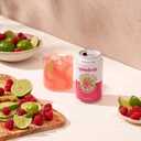 Spindrift Sparkling Water, Raspberry Lime Flavored, Made with Real Squeezed Fruit, Only 9 Calories per Can, 12 Fl Oz Cans, Pack of 24