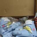 Nattork Inline Skates for Girls Kids Teens Boys Age 4-16, 4 Sizes Adjustable Blades Roller for Outdoor Indoor Birthday (Medium(13C-3 US), Blue)