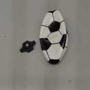 CafePress Soccer Ball 1" Round Mini Button Pin