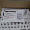 5 Pack Stackable Closet Storage Basket - Stackable Storage Bins, Multifunctional & Foldable Closet Organizer Waterproof, Wardrobe Cupboard Space-Saving Hat Storage Drawer Organizer, White