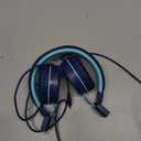 Upgrade USB Type C Kids Headphone for School, 94dB Safe Volume Limited, HD Stereo Sound, Foldable Lightweight On-Ear Headphones for Boys/Girls/Students/Tablet/Travel (Dark Blue)