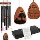 Pet Memorial Wind Chimes 28”, Dog Cat Memorial Gift for Loss Dog Sympathy