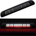 Third 3rd Brake Light, LED High Mount Stop Light Replacement for 2000 2001 2002 2003 2004 2005 2006 Toyota Tundra, Rear Center Cab Roof Tail Cargo Lamp, Smoke lens