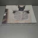 Funny Dog Canvas Wall Art Print French Bulldog Read Newspapers Sitting on Toilet Poster Prints on Canvas Painting Artwork Stretched and Framed Ready to Hang for Bathroom Walls Decor 20x16 in