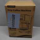 REVOTRA 12-Cup Programmable Coffee Maker, Regular & Strong Brew Drip Coffee Machine, 1-4 Cup and Ice Coffee Setting, 24H Timer, Auto Shut-Off, Keep Warm, Pause & Serve