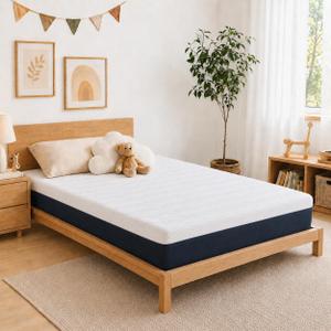 Twin Size Mattress, 6 Inch Memory Foam Mattresses Medium-Firm Mattress for Pressure Relief & Cooler Sleep Mattress CertiPUR-US Certified Mattress in a Box