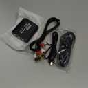 RCA to HDMI Converter,AV to HDMI for Xbox,PS One,PS2,PS3,N64,Wii,VCR,VHS,STB,Blue-Ray DVD Players,TV, Support 720p,1080p