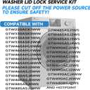 WH08X32697 Washing Machine Lid Lock Switch Fit for GE Hotpoint Washer Lid Lock Replaces WH01X2411 WH01X26114 WH01X27954,Compatible With Parts of GE HotPoint Washing Machine,GE Washer Lid Lock Switch