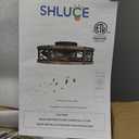 19" Farmhouse Flush Mount Caged Ceiling Fans with Lights, 6 Speeds, Rustic Low Profile Ceiling Fan with Light and Remote, Small Bladeless Ceiling Fans with Lights for Kitchen, Bedroom - ETL (Gold)