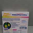 BANZAI PARTY Lumi Bright Pineapple Chill, Set of 2 Inside the Box, Batteries Not Included