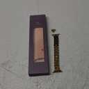 Wearlizer Metal Bracelet Compatible with Apple Watch Bands for Women, Dressy Enamel Stainless Steel Strap for iWatch Band Ultra SE Series 9/8/7/6/5/4/3/2/1 Gold/Black 40/38/41/42mm (Series 11/10)