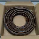Giraffe Hybrid Garden Hose 5/8" x 25ft, Custom Length, NO Kink, Flexible, Leakproof Hose with Male to Female Fittings, 600 Burst PSI