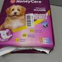 HONEY CARE All-Absorb Disposable Female Dog Diapers Small Size, Improved, 40 Count, Super Absorbent, Breathable, Wetness Indicator (Pack of 1, 40 Count Total)
