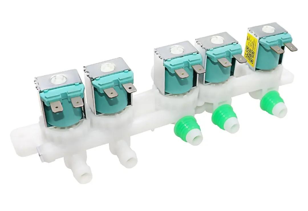 DC97-15459G Water Inlet Valve Assembly UPGRADED Fit for Samsung Washer, Replace 3276197 AP5623056 PS4220861 EAP4220861 - DC97-15459G Samsung Washer Water Inlet Valve by Beaquicy Item is Missing a Piece