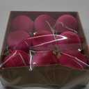 Velvet Ornaments for Christmas Tree Decorations - Beige Xmas Ball Ornament for Indoor Holiday Decor - Shatterproof Christmas Bulbs Ornaments 80mm 3.15inch - Pack of 9