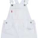 Levi's baby-boys And Baby Denim Shortall (7, White/Original)