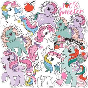 Desert Cactus My Little Pony Sticker - 12 Sticker Vinyl Decal Laptop Water Bottle Car Scrapbook Decorations Birthday Favor Party Supplies (2-4B)