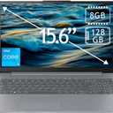 Lenovo IdeaPad Slim 3i 15.6" FHD Laptop, Intel Core i3-N305, 8GB RAM, 128GB UFS, Copilot AI, Webcam, Windows 11 Home in S Mode, Arctic Grey, 82XB00C2US