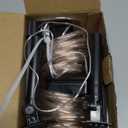 Brightown Solar Rope Lights Outdoor 2 Pack 39 Feet 100 Led Waterproof Solar Powered String Lights with 8 Lighting Modes,Copper Wire PVC Tube Lights for Garden Wedding Party DIY Decor (Warm White)