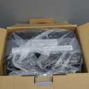 Comfort Zone Electric Portable Milkhouse Style Utility Space Heater with Adjustable Thermostat, Overheat Protection, and Safety Tip-Over Switch, Ideal for Garage or Greenhouse, 1,500W, CZ798BK (Black)