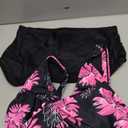 Yonique High Waisted Two Piece Swimsuit-Womens Bikini Set Tummy Control Bathing Suit Modest Full Coverage Bikini 2025 (Large, Pink Floral)