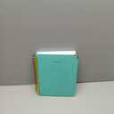 Hardcover Spiral Notebook 8"x10" Journal Notebook with Tabs and Removable Dividers 300 Pages 5 Subject Notebook College Ruled, Faux Leather Spiral Bound Notebook for Women School Work (Blue)