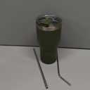 Beast 20 oz Tumbler Stainless Steel Vacuum Insulated Coffee Ice Cup Double Wall Travel Flask (Army Green)