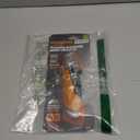 Fiskars Pro Retractable Utility Knife, Heavy Duty Box Cutter with CarbonMax Long-lasting Snap Blade, and Easy Hinge Open with Quick Blade Change and Storage, Orange/Black