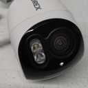 Lorex 4K 8MP IP Wired Dual-Lens Add-On Outdoor Security Camera - Smart Security Lighting,180 Panoramic View, Color Night Vision, 2-Way Talk, Requires Recorder