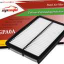 EPAuto GPA0A (PE07-13-3A0A) Engine Air Filter, Replacement for Mazda CX-5 2.0L/2.5L, Mazda 6, Mazda 3 Fits SkyActiv and Naturally Aspirated Models (20122025)