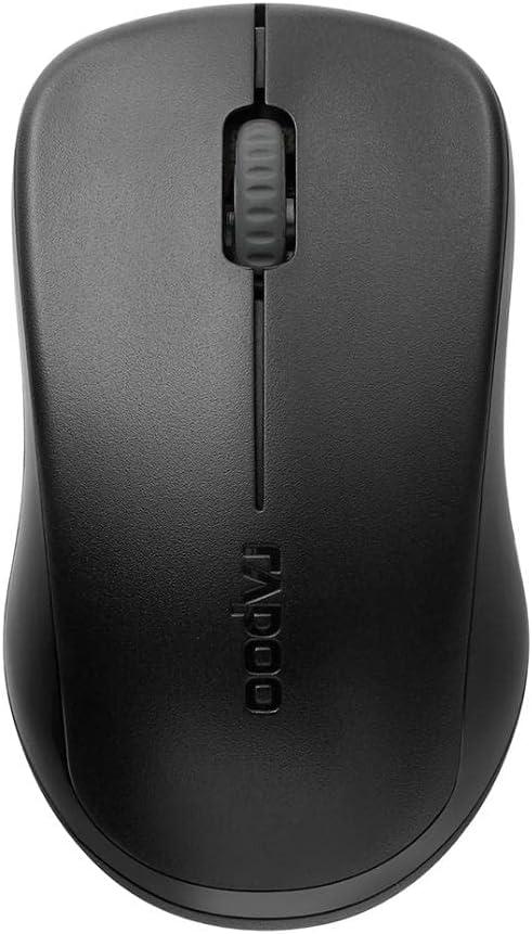 RAPOO 7200M Wireless Mouse, Multi-Mode Silent Mouse, (Black)