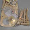 Kids Drum Set - Montessori Toys for 2 Year Old Boy Girl Birthday Gifts, 11 in 1 Wooden Musical Instruments for Toddlers 2-3, Musical Activity Table Preschool Learning Toys for Baby 18+ Months