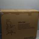 Ergonomic Office Chair Mesh Home Office Desk Chair with Adjustable Backrest and Headrest, Flip-up Armrests, Black