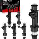 Fuel Injectors 3.4L Fit for:-Chevy Impala 2000-2005 Malibu Monte Carlo Venture Lumina for:-Buick Century Rendezvous for:-Pontiac Aztek, 2000-2005, 3.1L, Set of 6, OE# 25323971