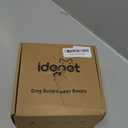 Idepet Dog Suspender Boots, Anti-Slip & Fall Waterproof Tall Shoes Legging for Small Medium Dog, Adjustable Suspender Boots for Winter Snow Rain Hiking Paws Protector 6