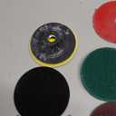 4 Inch Diamond Polishing Pads, 22 PCS 50-8000 Grit Wet/Dry Granite Stone Polish Pad Kit with 5/8-11 Backer Pad, Drill Adapter and Wool Disc for Granite Marble Concrete Stone Tile