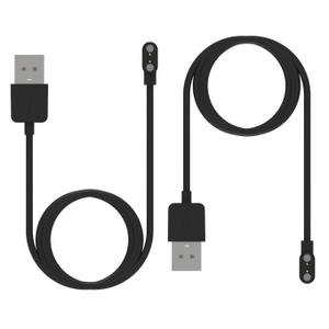 Charger Cable Intended for Popglory P96 P95 & KALINCO P96 P76 Smart Watch Charger 1.6ft USB Portable Replacement Charging Cord for P95/P96/P76 Watch Charger (Black&Black)
