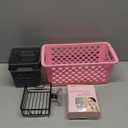 Storage Bins, Soap Dish & Towels