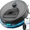 Lefant LiDAR Robot Vacuum and Mop, Smart Mapping and Obstacle Avoidance, Tangle-Free Pet Hair, 2.4G/5G WiFi App Control, Slim Design for Wider Coverage, Carpet Detection, M330 Pro, Grey (Gray)