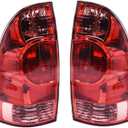 Rear Tail Light Brake Lamp Assembly Replacement for 2005-2015 Toyota Tacoma Right & Left Side, 81550-04150 81550-04150