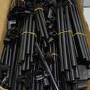 Mavivegue Shoe Rack with Cover, 10+1 Tier Tall Shoe Storage for 50-55 Pairs of Shoes, Shoe Organizer for Entryway, Closet (Black)