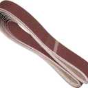 20 Pcs Sanding Belts 2 x 72 Inch 80 Grit Aluminum Oxide