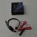 NUBWO HW02 USB Headset with Microphone Noise Cancelling &in-line Control, Ultra Comfort Computer Headset for Laptop pc, On-Ear Wired Office Call Center Headset for Boom Skype Webinars (USB C/3.5)