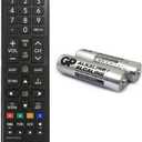 BN59-01301A Replacement for Samsung TV Remote Control (Non Universal) for UN55NU6900 UN32N5300 UN43NU6900 UN50NU6900 UN50NU7100 UN55NU7100 UN55NU7300 UN65NU7100 with GP Alkaline 2 pcs Batteries