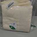 GLAMBURG 100% Cotton 2 Pack Oversized Bath Towel Set 28x55 Inches, Ultra Soft Highly Absorbant Compact Quickdry & Lightweight Large Bath Towels, Ideal for Gym Travel Camp Pool - Ivory