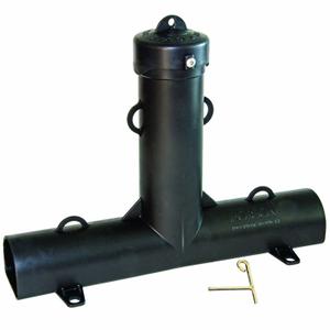 Top Loader Black Plastic Rodent Bait Station  Durable Tamper-Resistant Station for JT Eaton Bait Blocks & Rodenticides