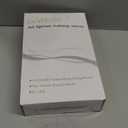 deweisn Tabletop Mount Trifold Lighted Vanity Mirror with 21 LED Lights, Touch Screen and 3X/2X/1X Magnification, Two Power Supply Mode Make up Mirror,Travel Mirror (Black)